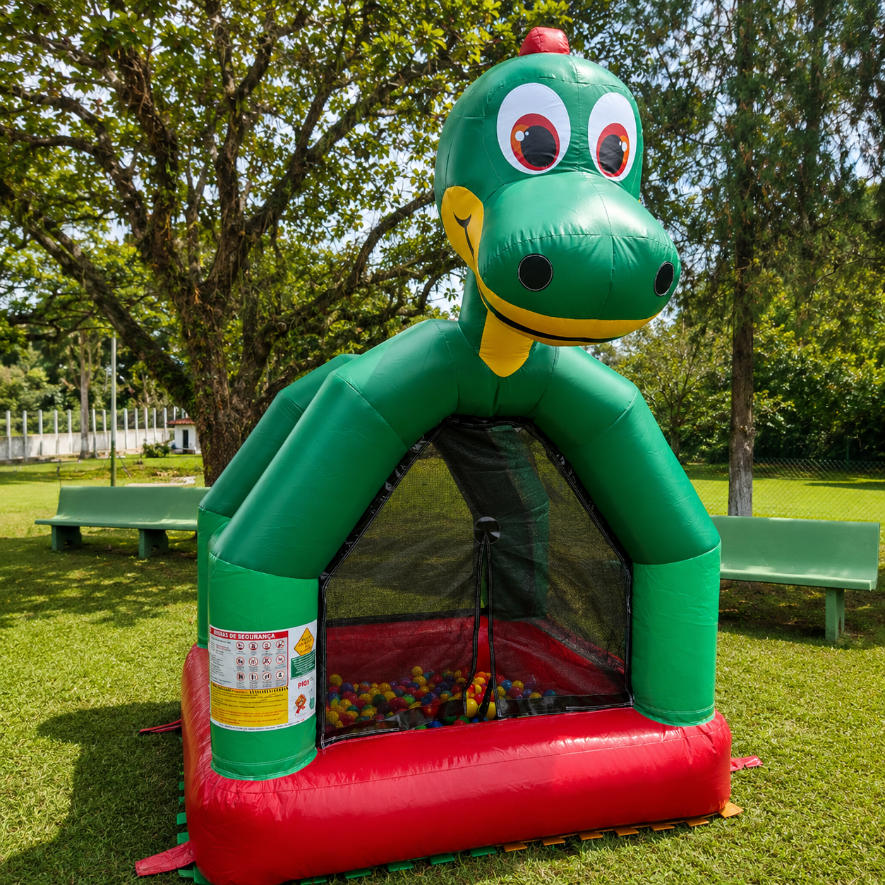Piscina de Bolinhas Dino
